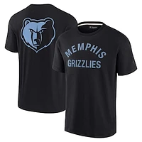 Unisex Fanatics Black Memphis Grizzlies Elements Super Soft Short Sleeve T-Shirt