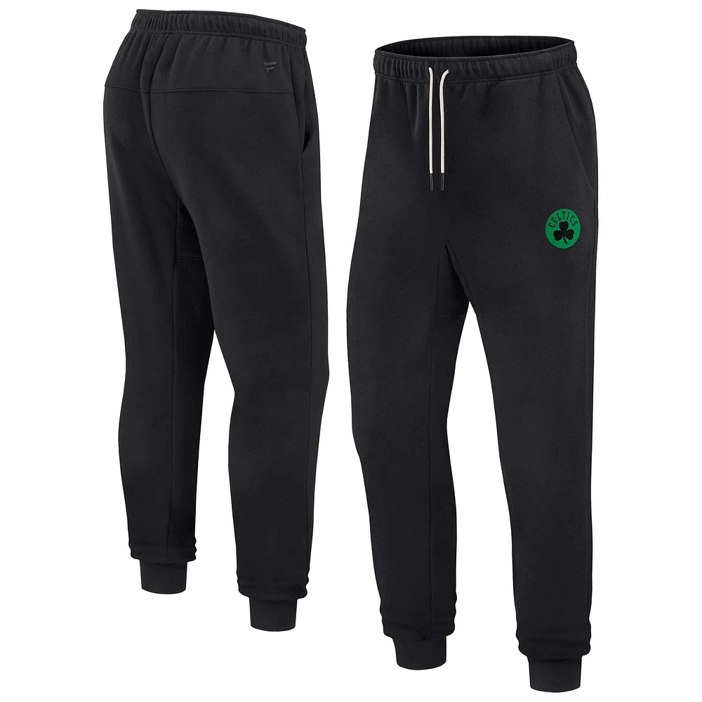 Unisex Fanatics Black Boston Celtics Elements Super Soft Fleece Jogger