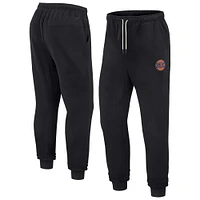 Unisex Fanatics Black New York Knicks Elements Super Soft Fleece Jogger