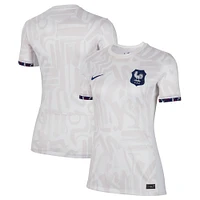 Women's Nike White France National Team 2023 Away Stadium Replica Jersey