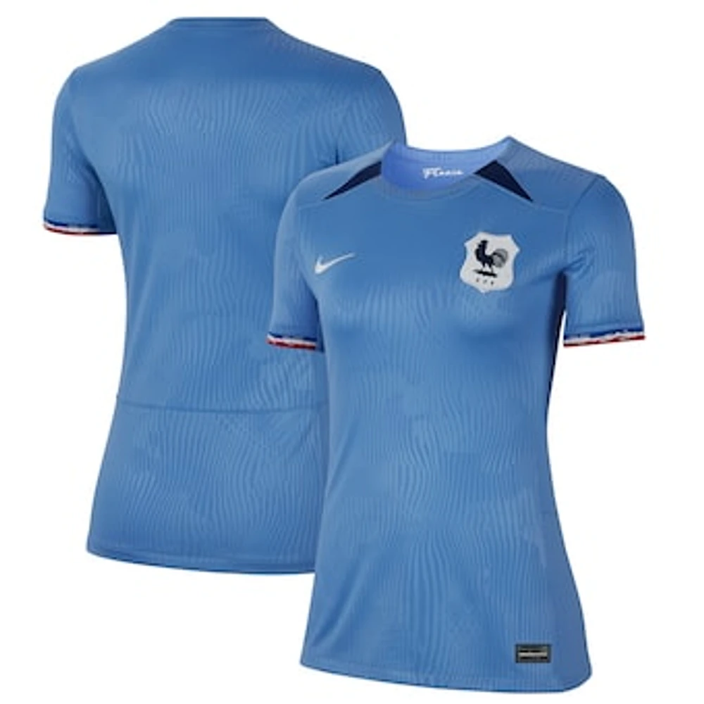 Women's Nike Blue France National Team 2023 Home Stadium Replica Jersey