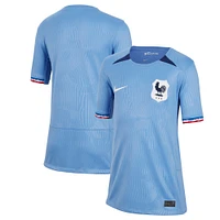 Youth Nike  Blue France Women's National Team 2023 Home Stadium Replica Jersey