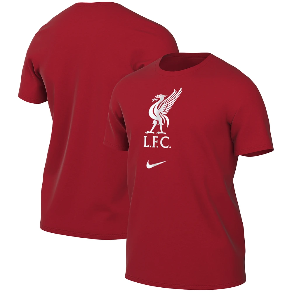 Men's  Nike Red Liverpool Crest  T-Shirt