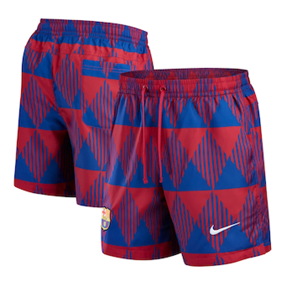 Men's Nike Red Barcelona Hi Flow Shorts