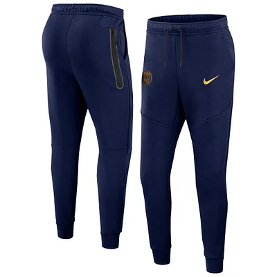 Men's Nike Navy Paris Saint-Germain Tech Fleece Jogger Pants