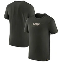 Men's Nike Olive Barcelona Swoosh T-Shirt