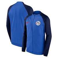 Youth Nike Blue Club America 2023/24 Academy Pro Anthem Fitted Raglan Performance Full-Zip Jacket