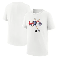 Youth Nike  White Paris Saint-Germain Mascot T-Shirt