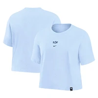 Women's Nike Light Blue England National Team Fearless Top