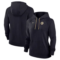 Women's Nike Navy Chelsea Essential Raglan Pullover Hoodie