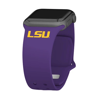 LSU Tigers Logo Silicone Apple Watch Band