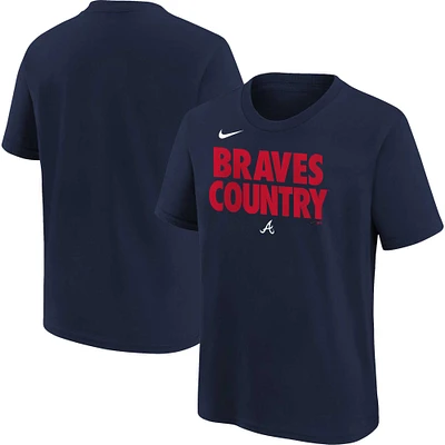 Youth Navy Nike Atlanta Braves Team Engineered T-Shirt