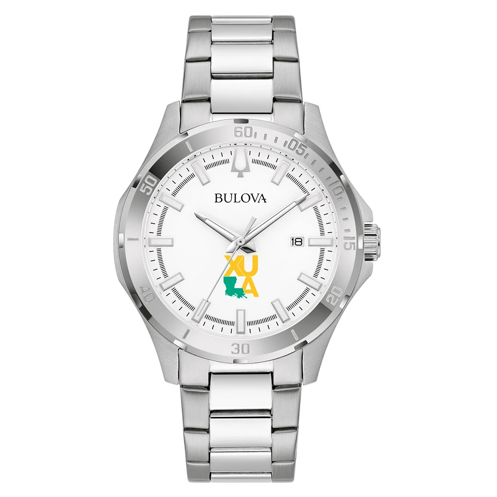 Men's Bulova Silver XULA Gold Stainless Steel Classic Sport Watch