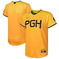 Preschool Nike  Gold Pittsburgh Pirates City Connect Replica Jersey