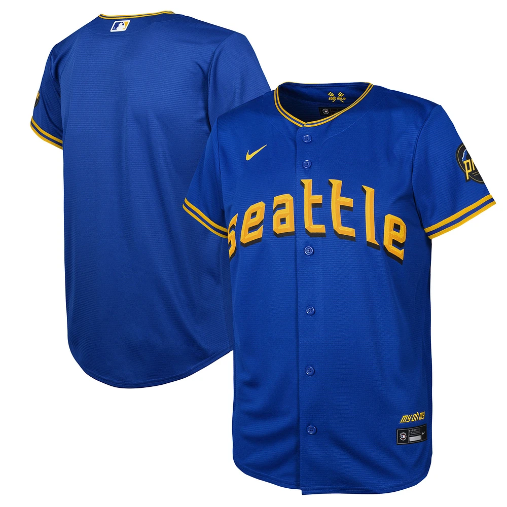 Toddler Nike  Royal Seattle Mariners City Connect Replica Jersey