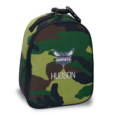 Charlotte Hornets Personalized Camouflage Insulated Bag
