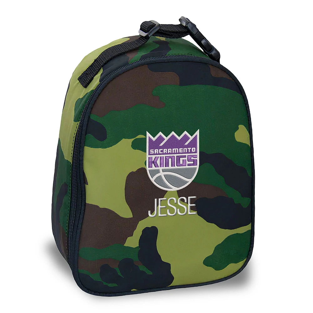 Sacramento Kings Personalized Camouflage Insulated Bag