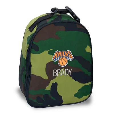 New York Knicks Personalized Camouflage Insulated Bag