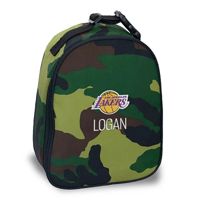 Los Angeles Lakers Personalized Camouflage Insulated Bag