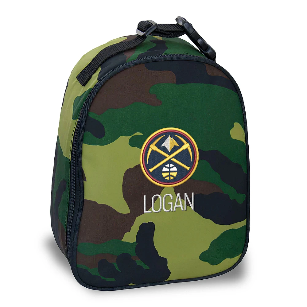 Denver Nuggets Personalized Camouflage Insulated Bag