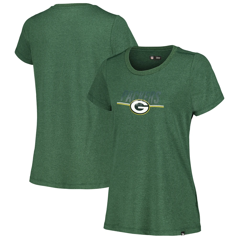 Women's New Era Green Green Bay Packers 2023 NFL Training Camp T-Shirt