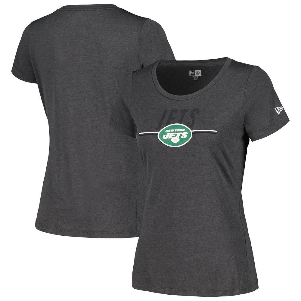 Women's New Era Gray New York Jets 2023 NFL Training Camp T-Shirt