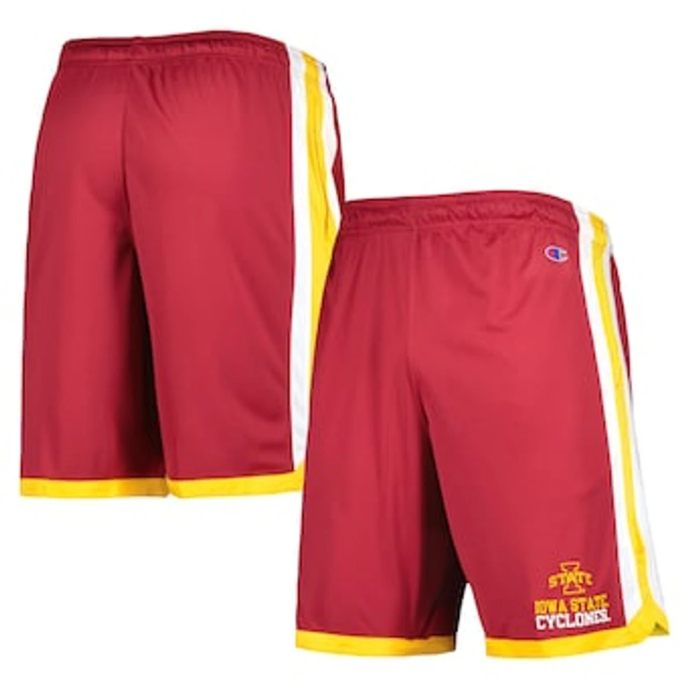 Men's Champion Cardinal Iowa State Cyclones Basketball Shorts