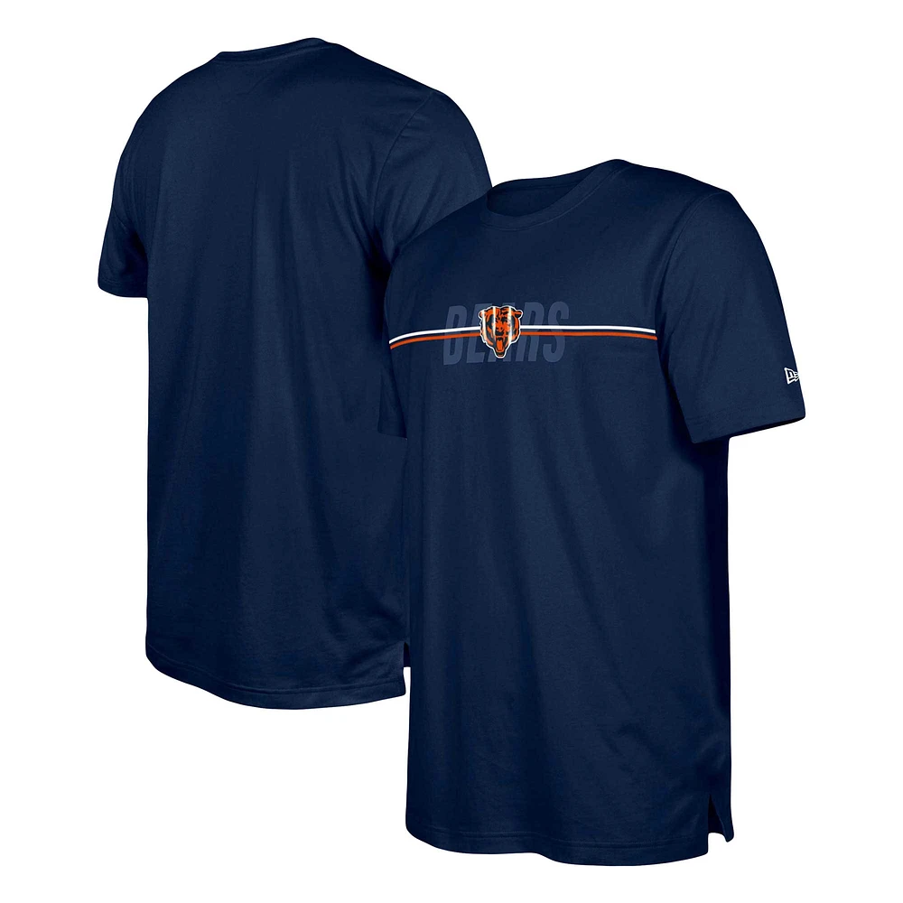 Men's New Era Navy Chicago Bears 2023 NFL Training Camp T-Shirt