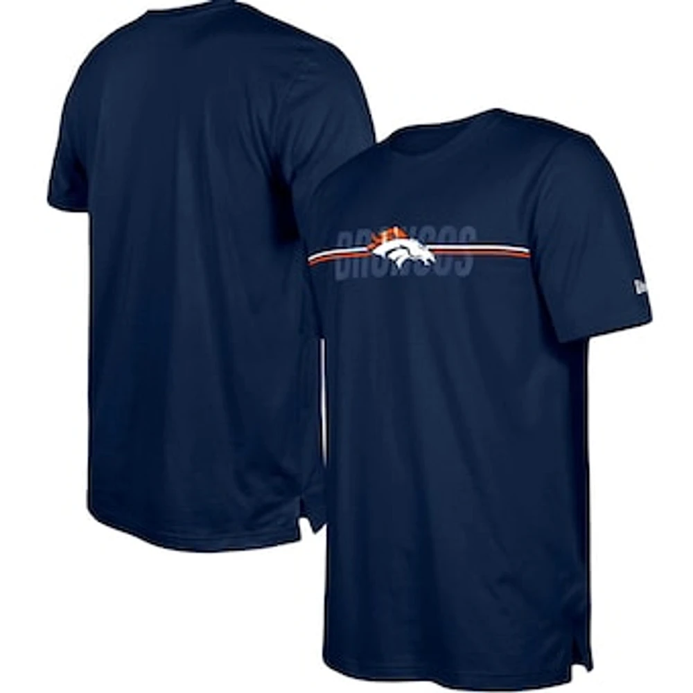 Men's New Era  Navy Denver Broncos 2023 NFL Training Camp T-Shirt