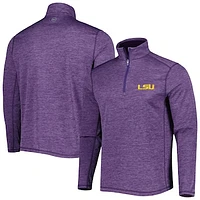 Men's Vineyard Vines Purple LSU Tigers Sankaty Quarter-Zip Sweatshirt