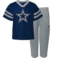 Toddler Navy Dallas Cowboys Red Zone Jersey & Pants Set