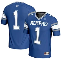 Youth GameDay Greats #1 Royal Memphis Tigers Endzone Football Jersey