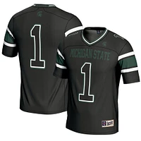 Youth GameDay Greats #1 Black Michigan State Spartans Endzone Football Jersey