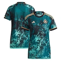 Women's adidas  Teal Germany National Team 2023 Away Authentic Jersey