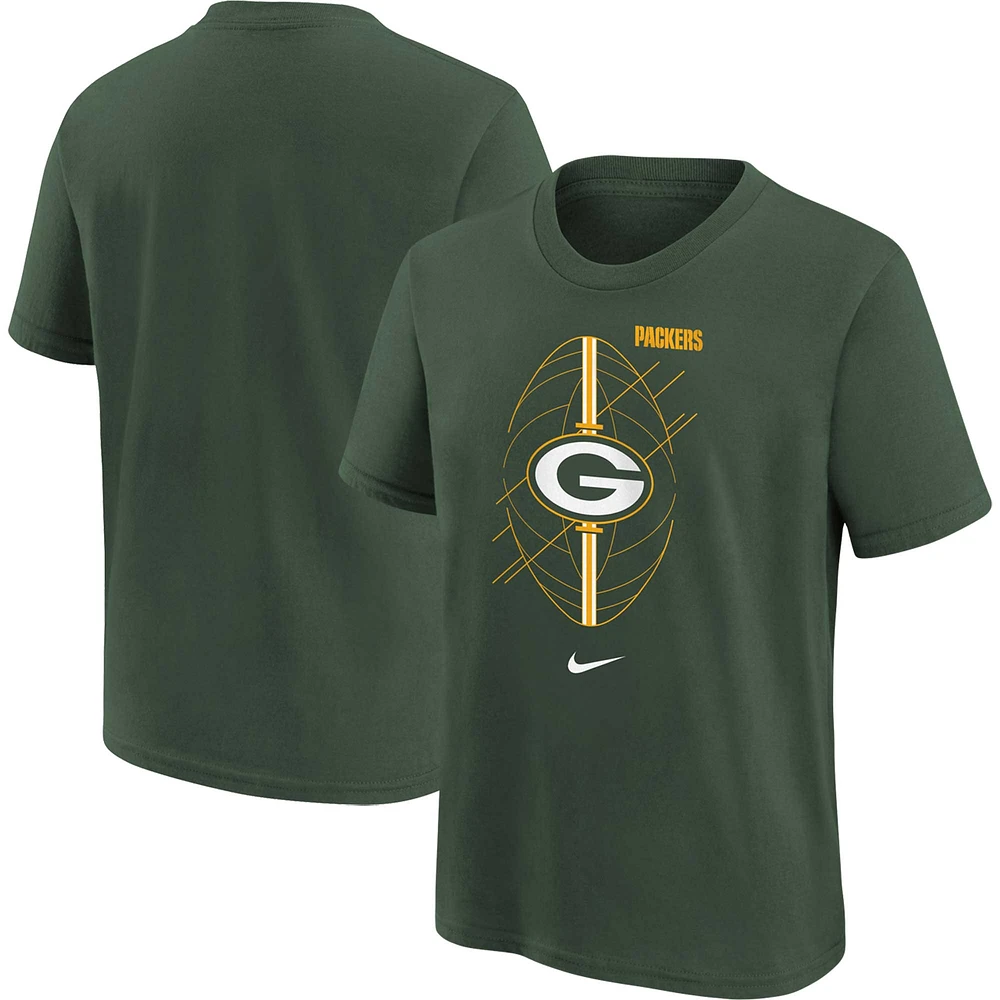 Youth Nike Green Green Bay Packers Icon T-Shirt