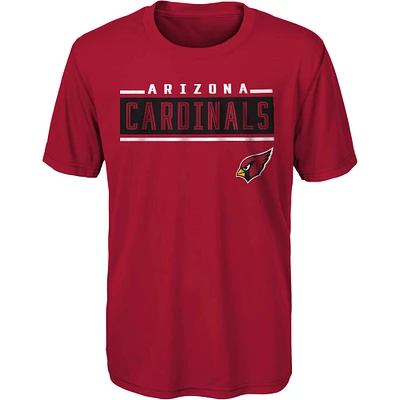 Youth Cardinal Arizona Cardinals Amped Up T-Shirt