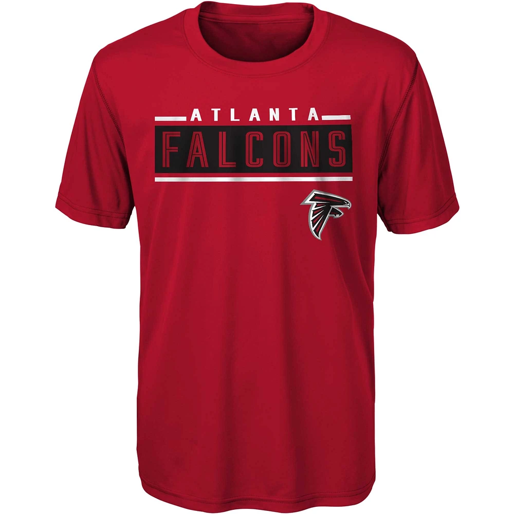 Youth Red Atlanta Falcons Amped Up T-Shirt