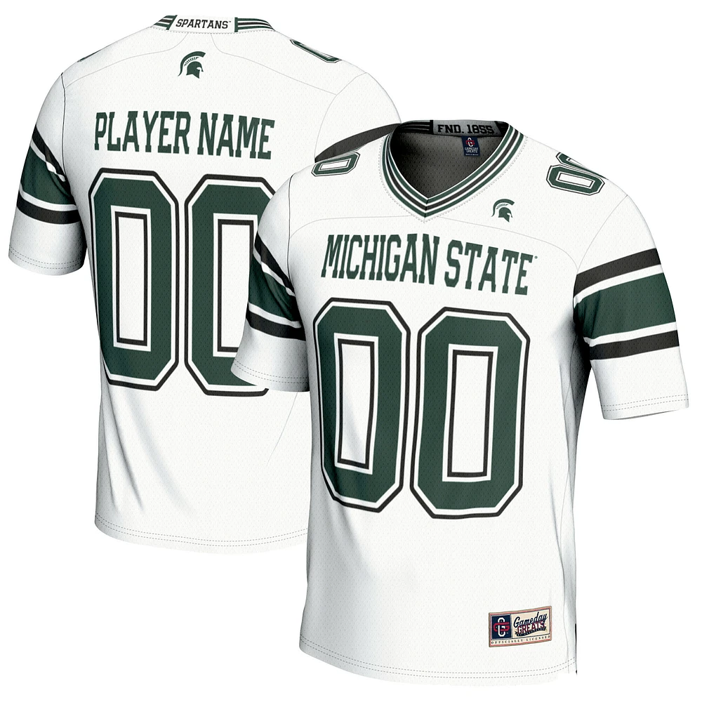 Youth GameDay Greats Michigan State Spartans NIL Pick-A-Player Football Jersey