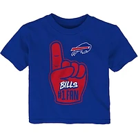 Infant Royal Buffalo Bills Hand-Off T-Shirt