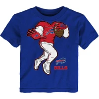 Toddler Royal Buffalo Bills Stiff Arm T-Shirt