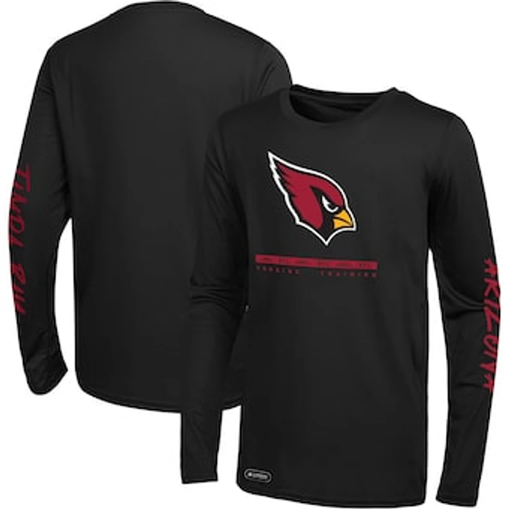 Men's Black Arizona Cardinals Agility Long Sleeve T-Shirt