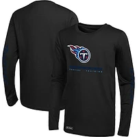 Men's Black Tennessee Titans Agility Long Sleeve T-Shirt