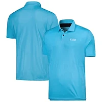 Men's Nike Light Blue Valspar Championship Tour Jacquard Performance Polo