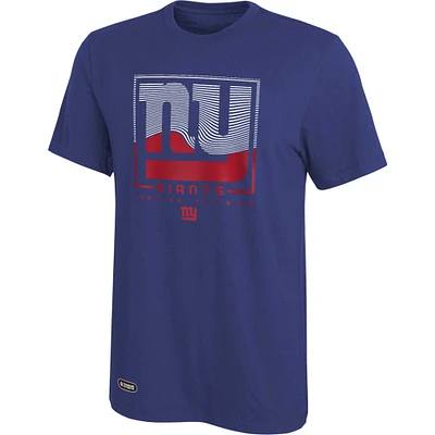 Men's Royal New York Giants Combine Authentic Clutch T-Shirt