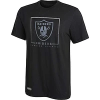 Men's Black Las Vegas Raiders Combine Authentic Clutch T-Shirt