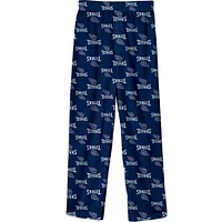 Youth Navy Tennessee Titans Team Color Printed Pajama Pants