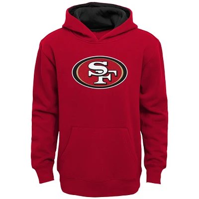 Preschool Scarlet San Francisco 49ers Prime Pullover Hoodie