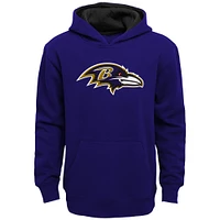 Preschool Purple Baltimore Ravens Prime Pullover Hoodie