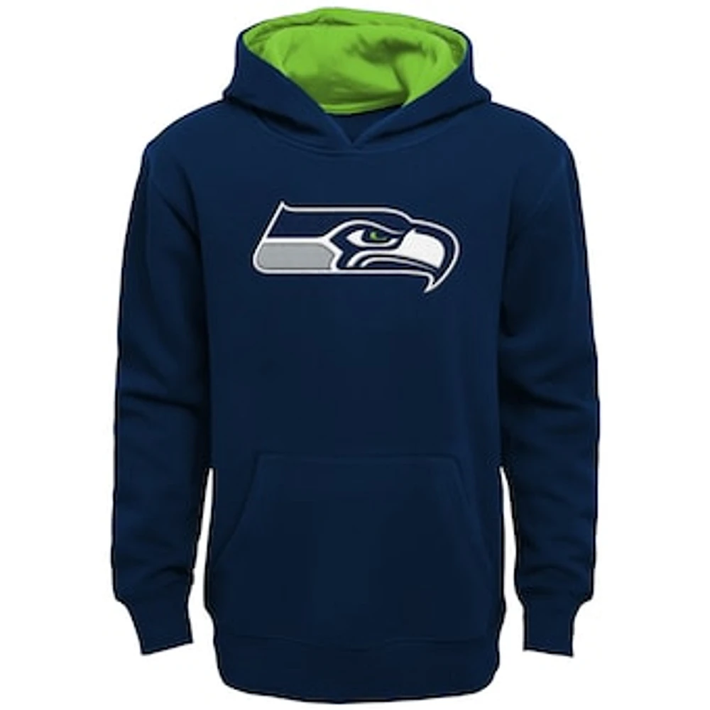 Preschool Navy Seattle Seahawks Prime Pullover Hoodie