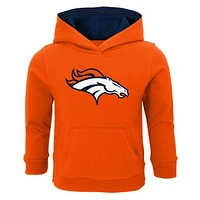 Toddler Orange Denver Broncos Prime Pullover Hoodie